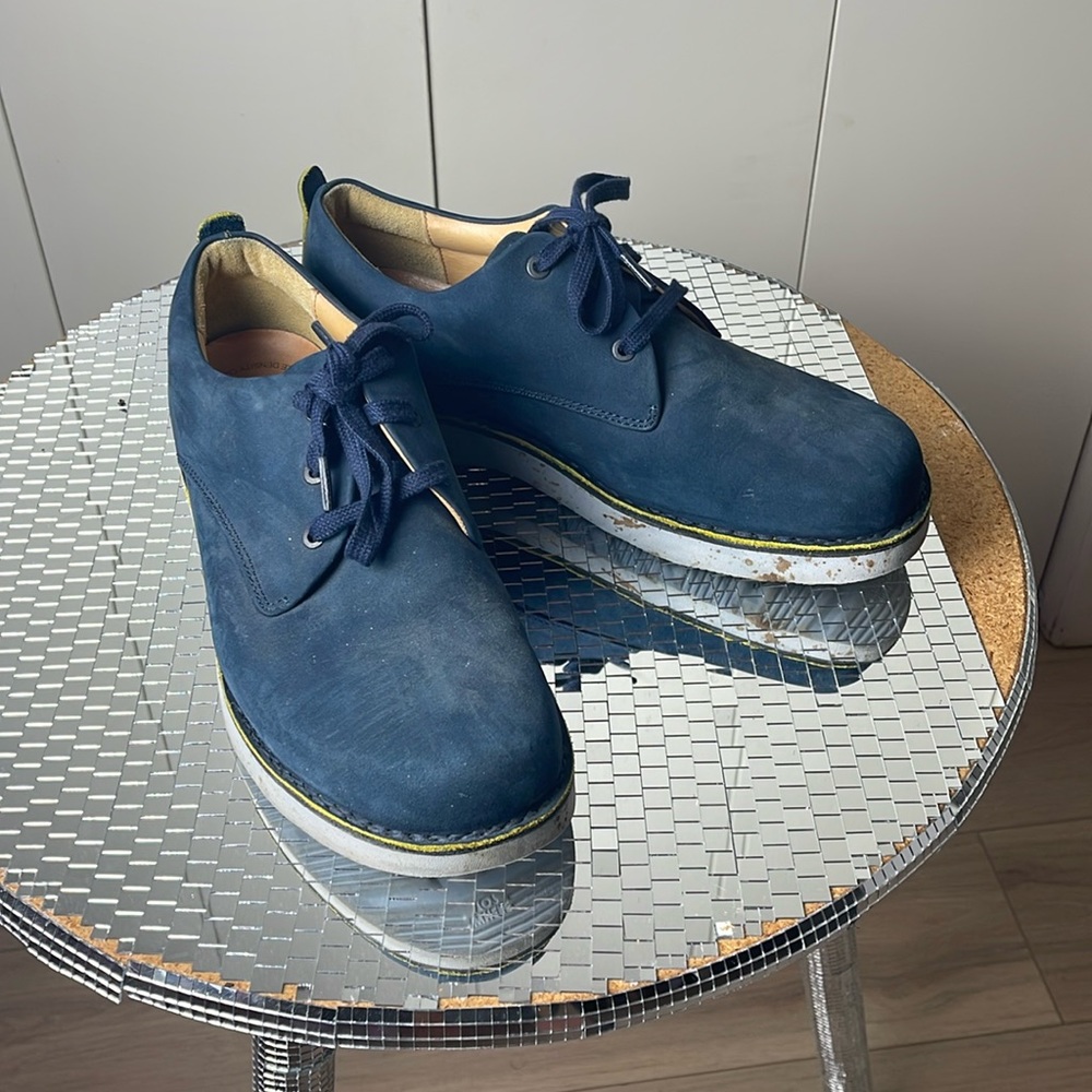 Blue Suede Samuel Hubbard Men’s Shoes Size 10.5
